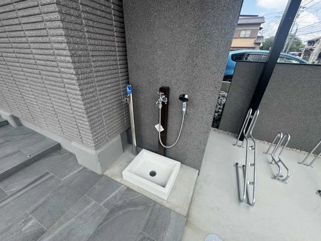 ペット足洗い場