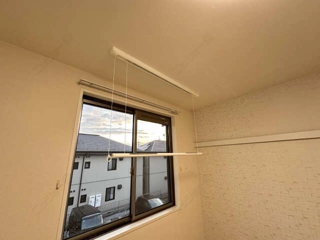 室内物干し（南洋室）