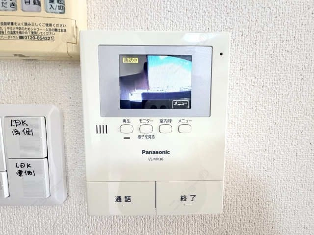 モニター付きインターホン