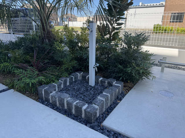 ペット足洗い場