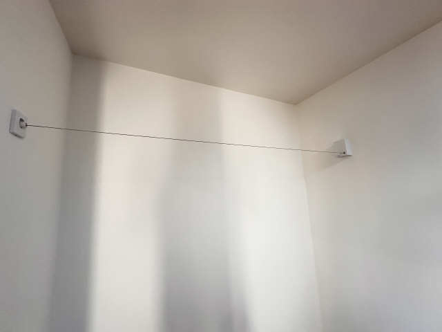 室内物干し（リビング）