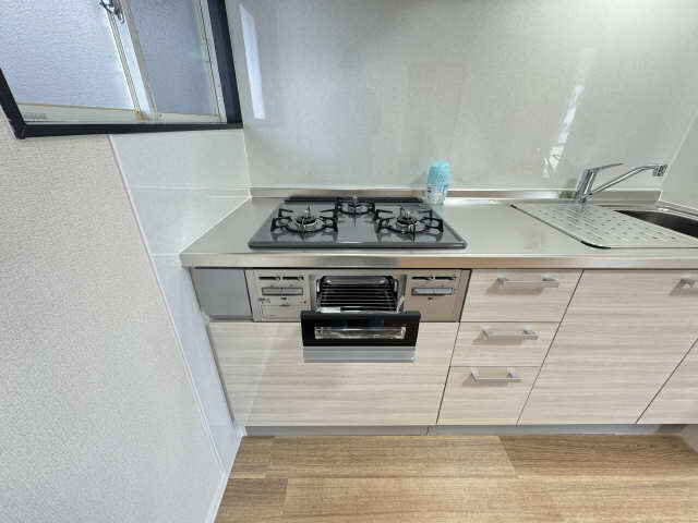 グリル付きコンロ