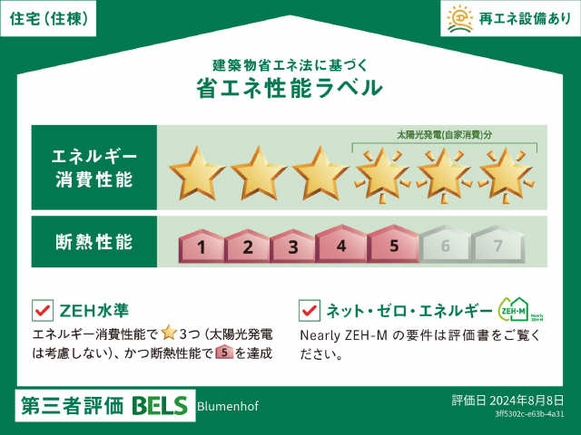 省エネ性能ラベル住棟