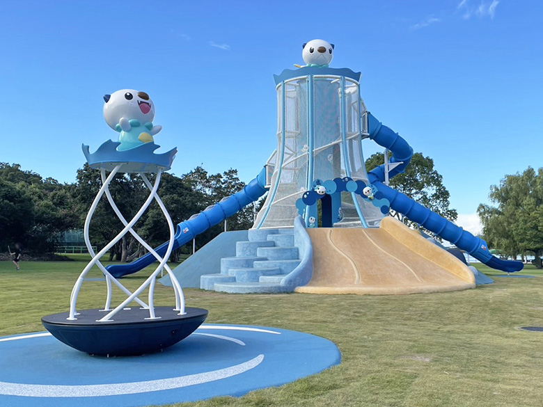 鈴鹿市のダイセーフォレストパークに「ミジュマル公園」がオープン!ポケフタもあるよ