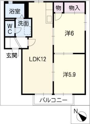 コーポヤマニ 1階