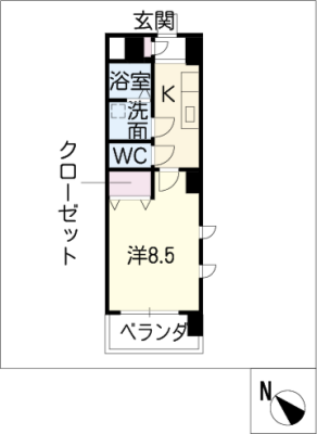 ミ・カーサ　キタ 6階