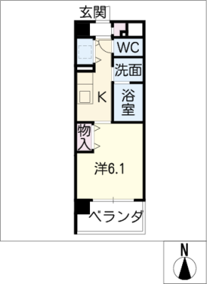 EAST COURT SAKURABASHI 2階