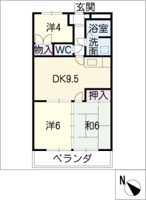 ドミール上野 4階